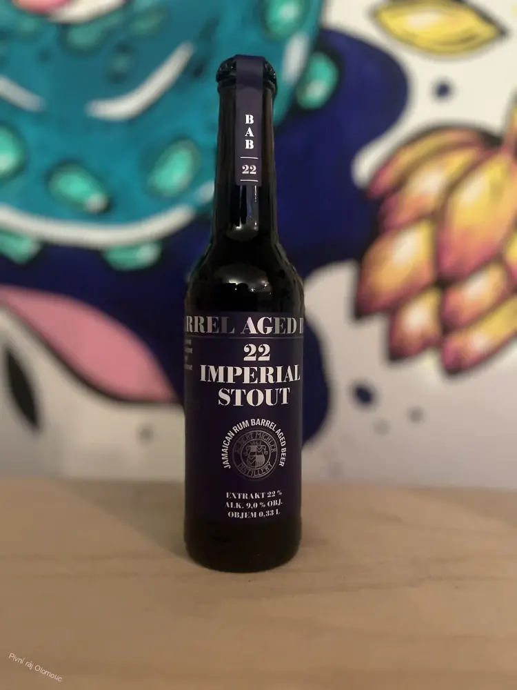 Albert Michler Imperial Stout Jamaican rum Barrel aged 330 ml