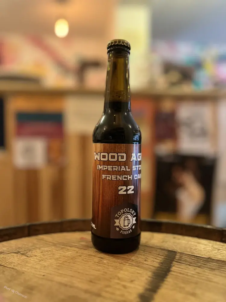 Topolský pivovar Imperátor French oak 330 ml