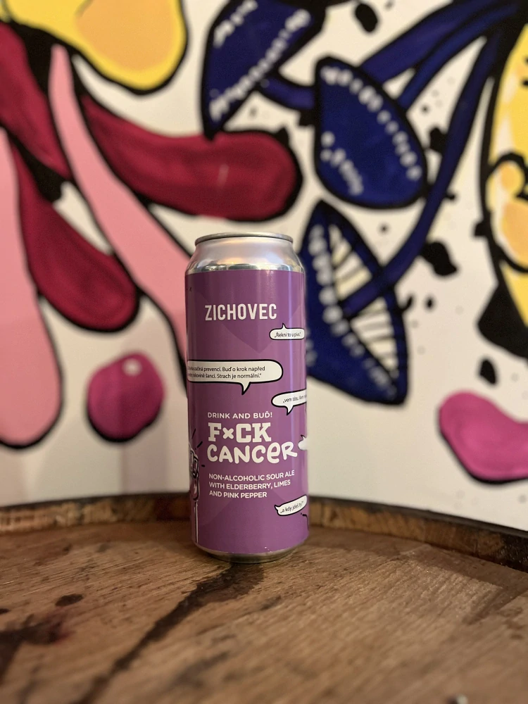 Zichovec Drink And buď! F*ck Cancer 500 ml