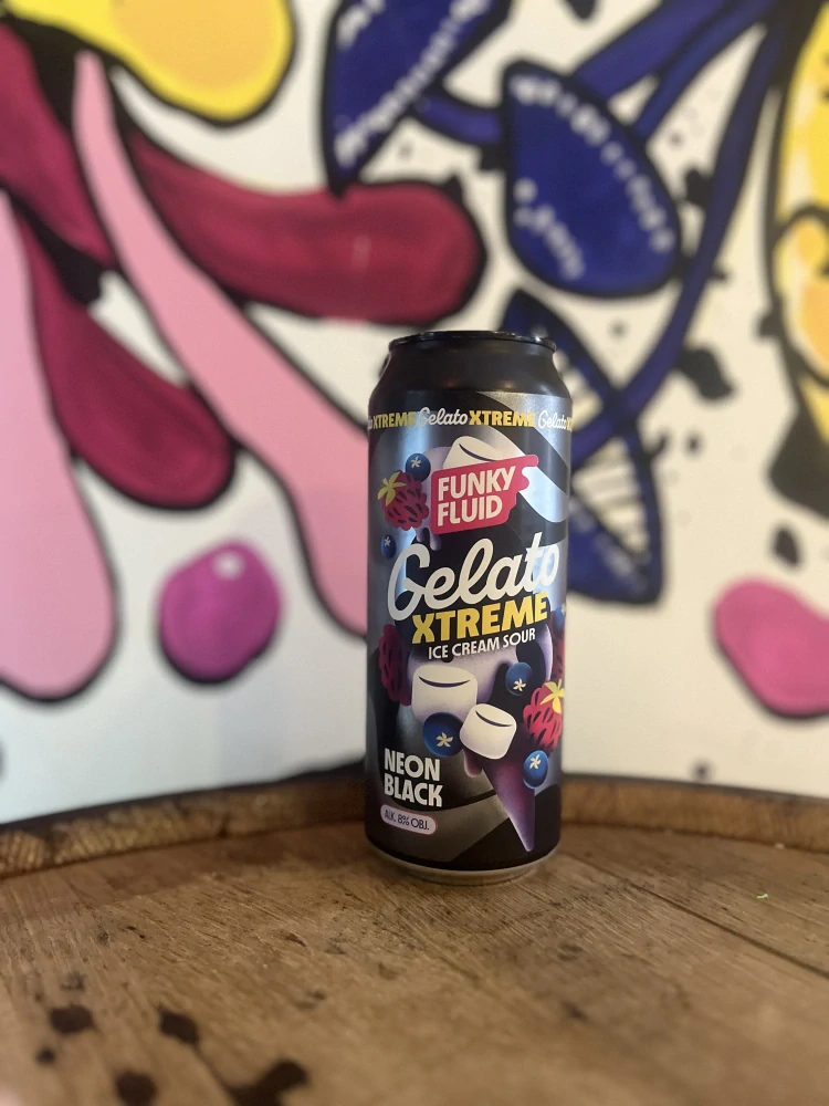 Funky Fluid Gelato Xtreme Neon Black 500 ml