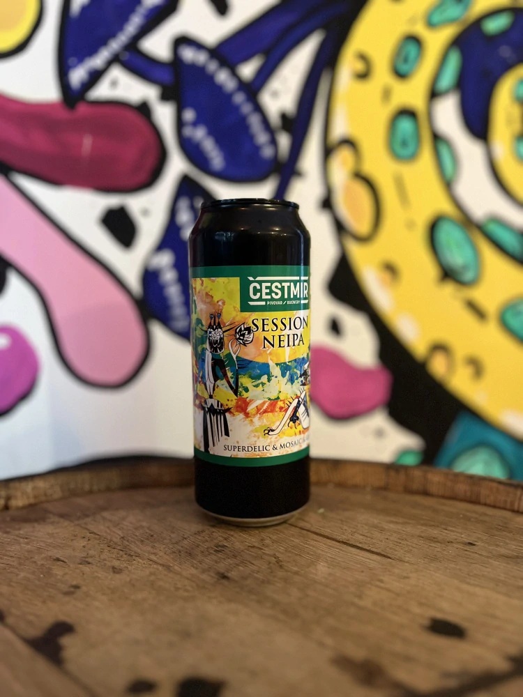 Čestmír Session NEIPA Superdelic Mosaic Galaxy 500 ml