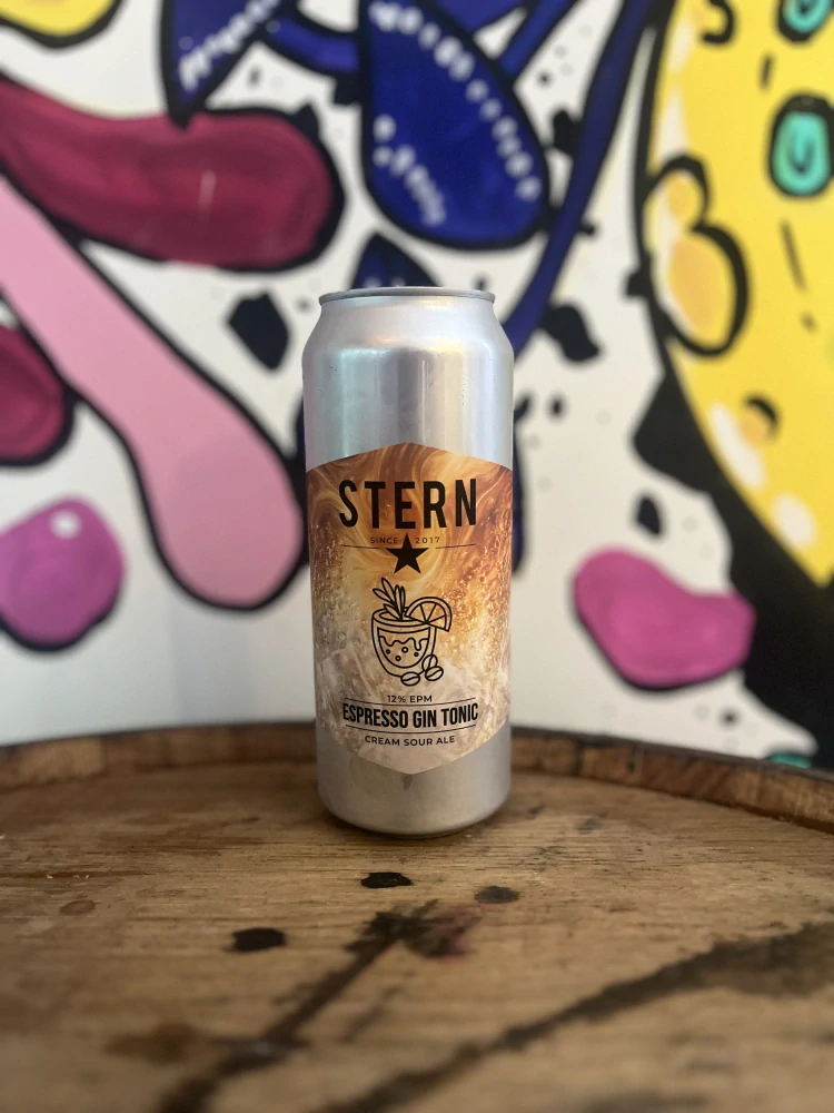 Stern Espresso Gin Tonic 500 ml (plech)