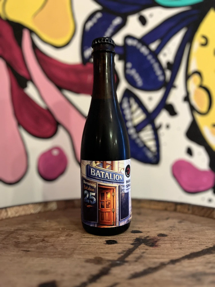 Haksna Batalion Imperial stout 375 ml (sklo)