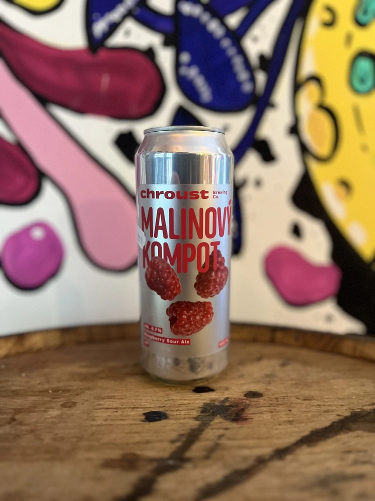 Chroust Malinový kompot 500 ml (plech)