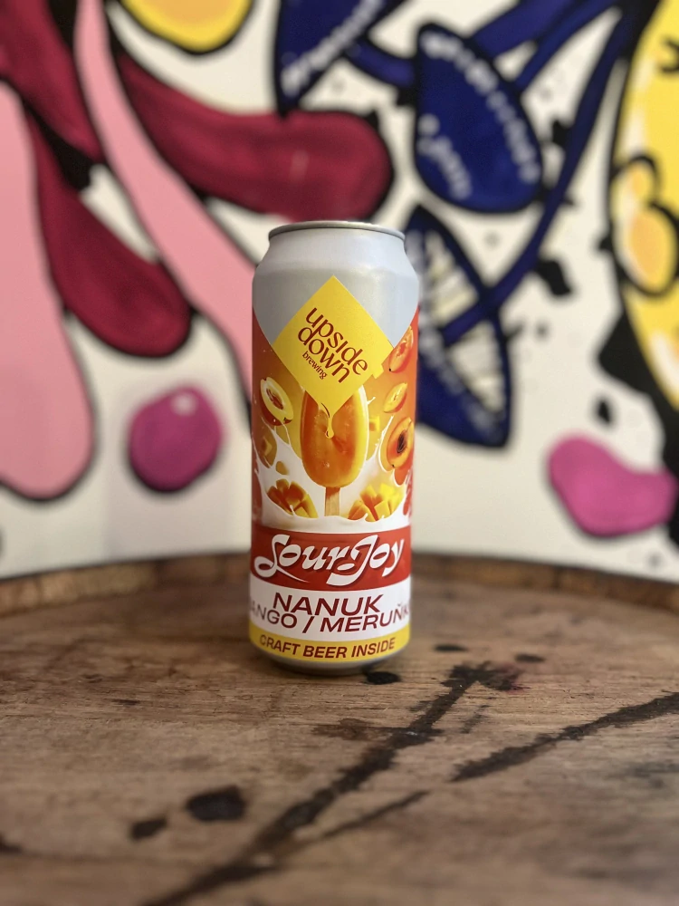 Upside down Sour Joy Nanuk Mango Meruňka 500 ml