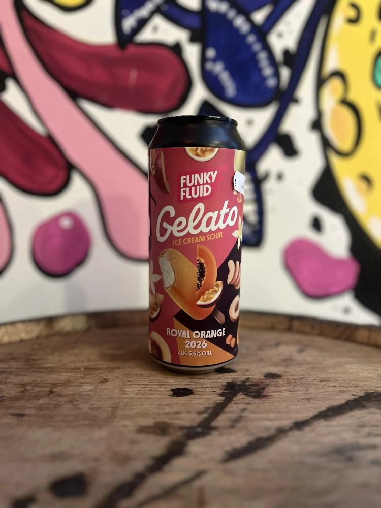 Funk Fluid Gelato Ice Cream Royal Orange 2026 500 ml (plech)