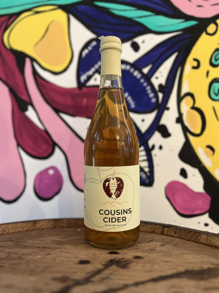 Cousins cider 2025 polosuchý 750 ml