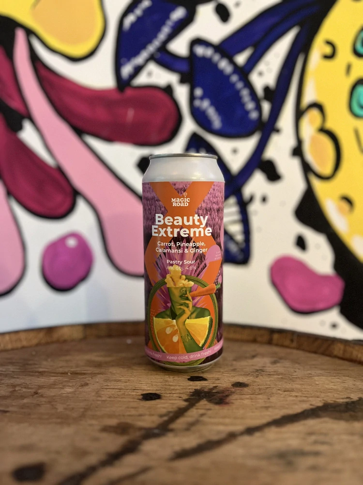 Magic Road. Beauty Extreme, Carrot, Pineapple, Calamansi and Ginger. 500 ml (plech)