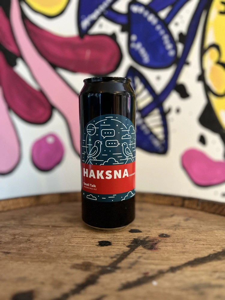 Haksna Small Talk 500 ml (plech)