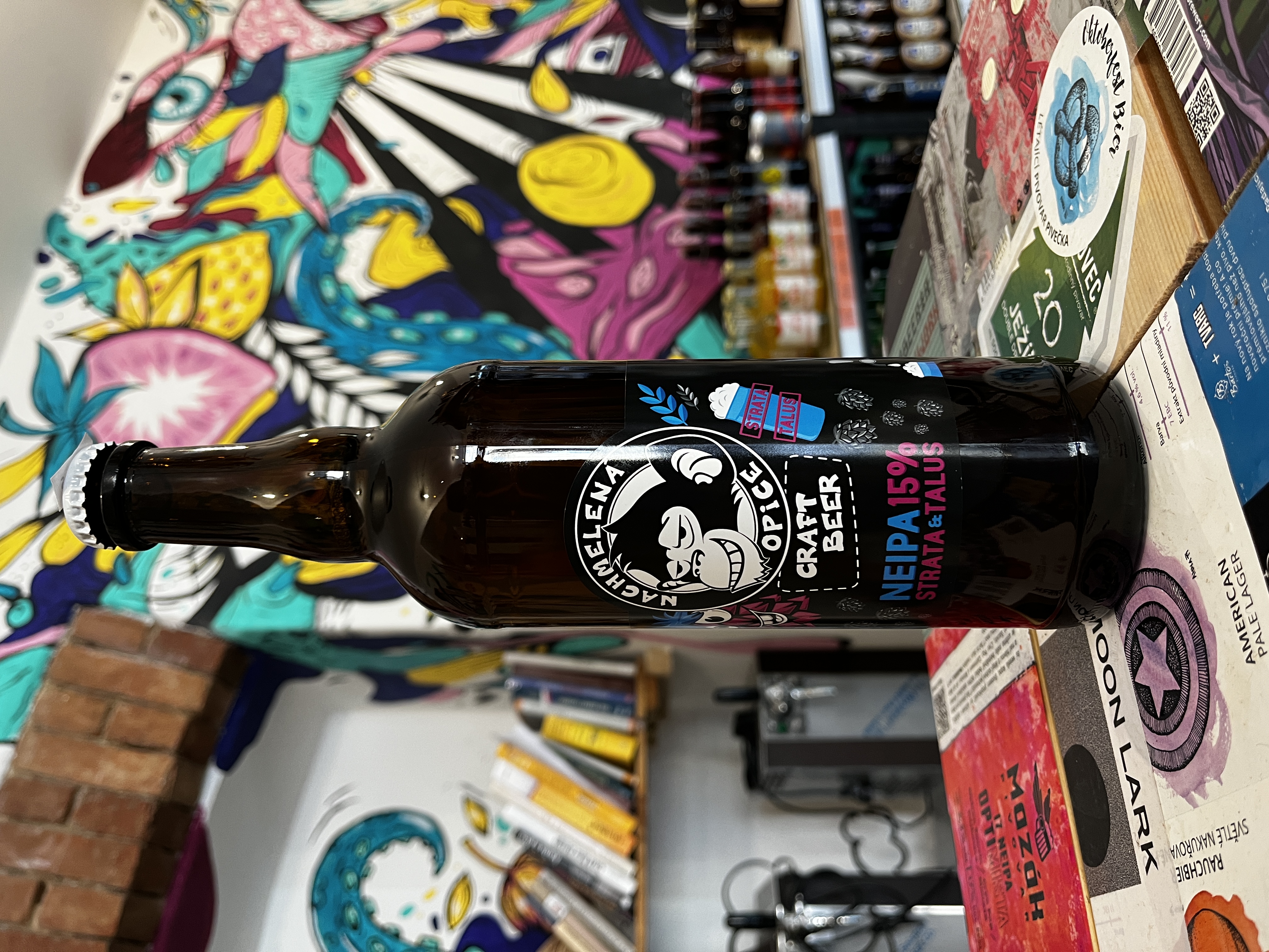 Nachmelená Opice NEIPA Strata a Talus 750 ml