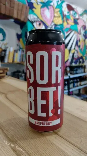 Sibeeria Sorbet Raspberry 500 ml (plech)