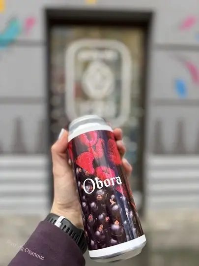 Obora Sour rybíz malina 12° 500 ml (plech)