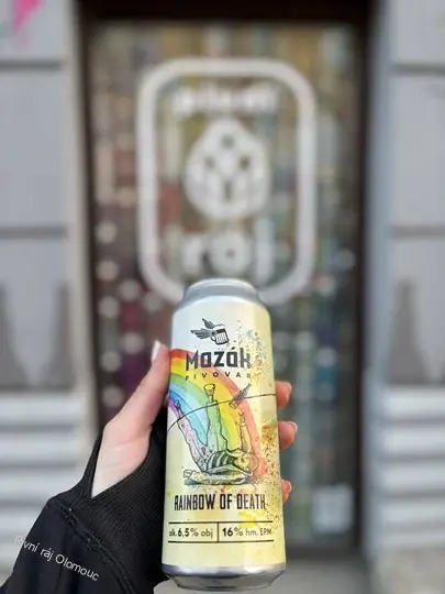 Mazák Rainbow of Death 16° 500 ml (plech)