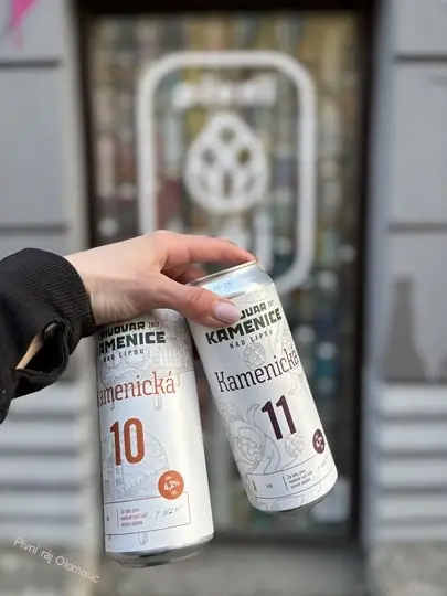 Kamenice n. Lipou Kamenická 10° 500 ml plech
