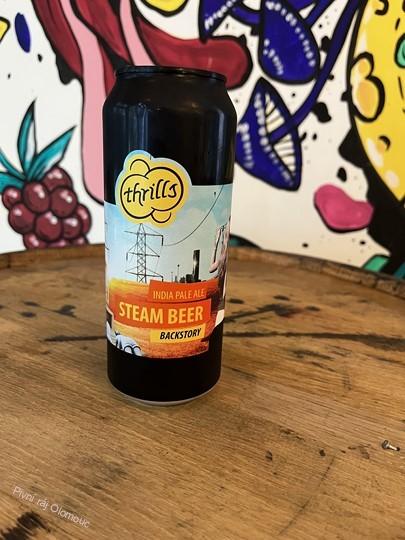 Thrills Backstory Steam Beer IPA 500 ml