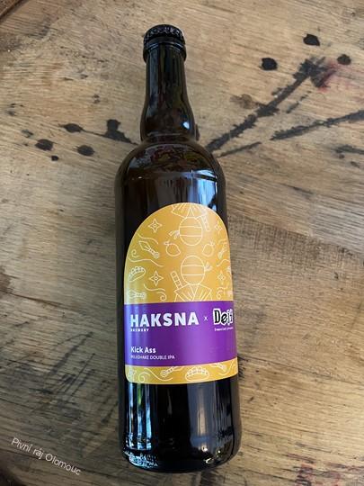 Haksna + Dejf Kick Ass 18° 750 ml (sklo)