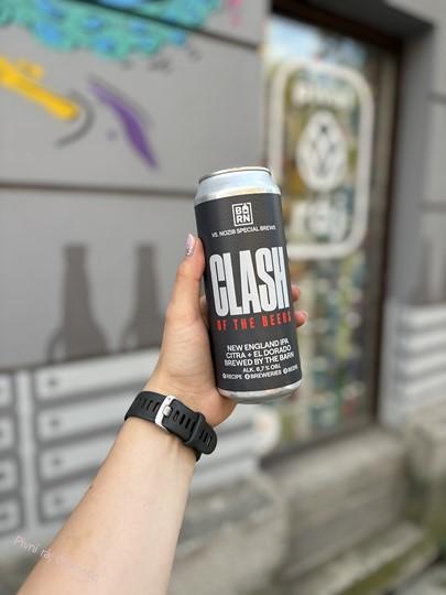 NOZIB Special Brews Clash pf the beer NEIPA Citra El Dorado 500 ml (plech)