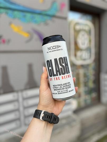 NOZIB The Barn Beer Co. Clash of the beer NEIPA 500 ml (plech)