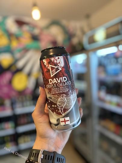 Funky Fluid David Triple Gelato 500 ml (plech)