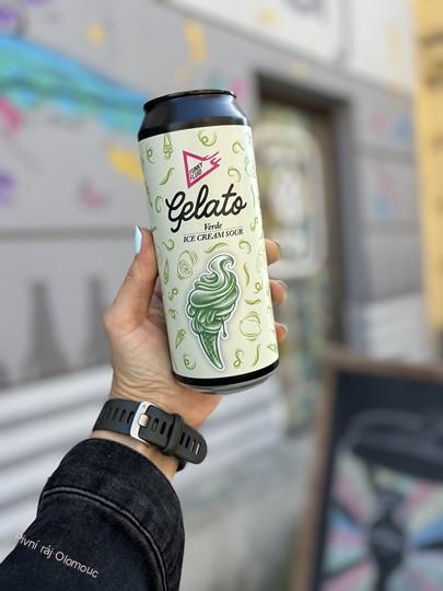Funk Fluid Gelato Ice Cream Curuba, Banana, Passionfruit 500 ml (plech)