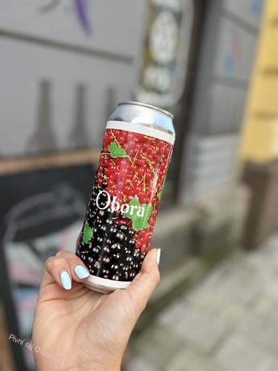 Obora Sour Mix rybízů 500 ml (plech)