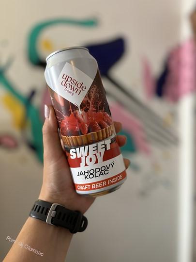 Upside Down Sweet Joy Jahodový koláč 500 ml