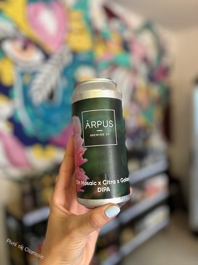 Arpus TDH Mosaic x Citra x Galaxy DIPA 440 ml