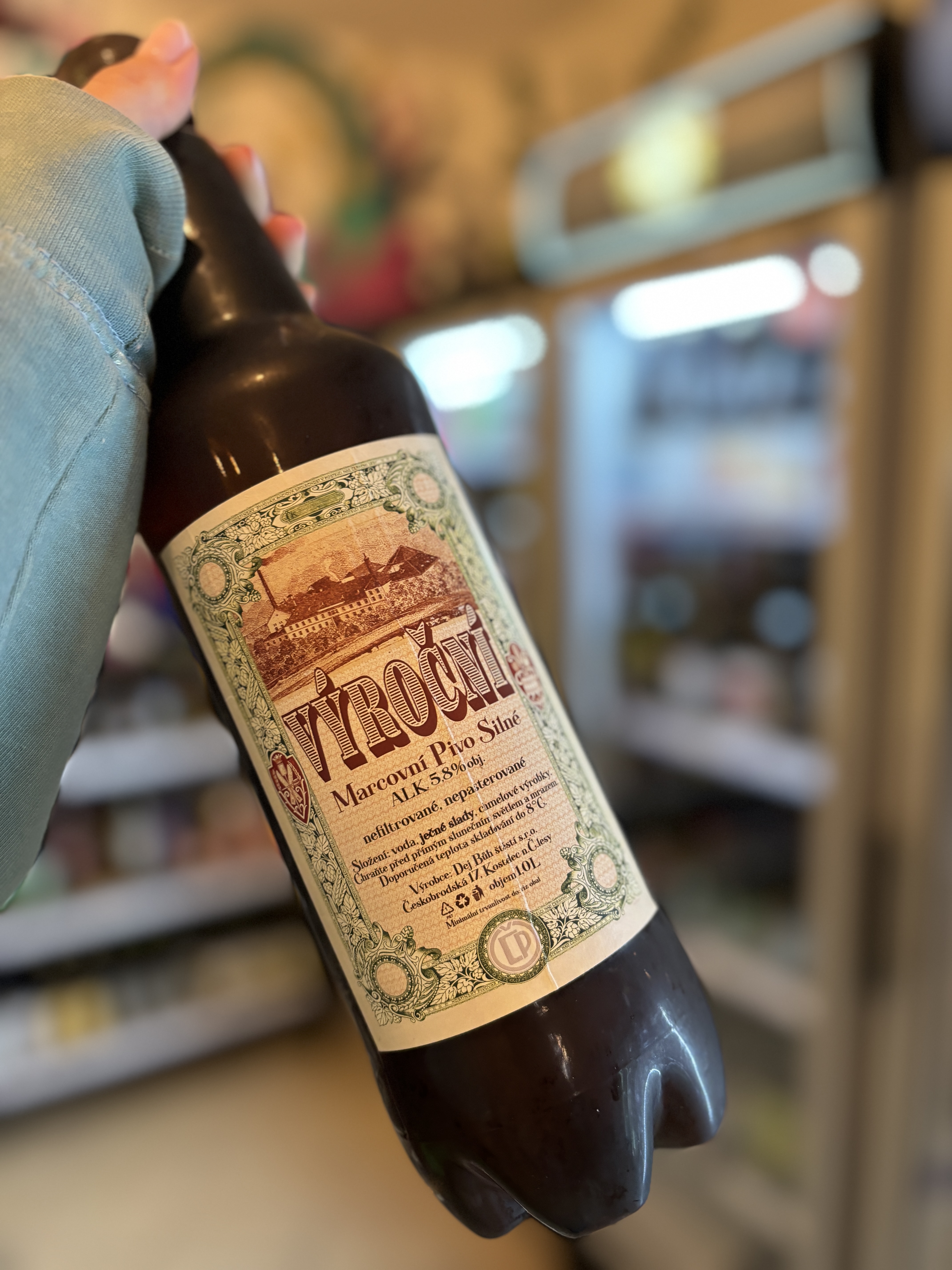 Černokostelecký pivovar Výroční Marcovní Pivo1000 ml