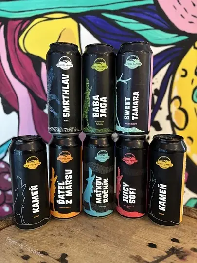 Čierny kameň Baba Jaga 500 ml