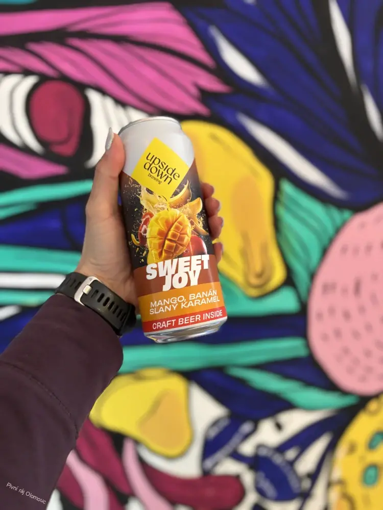 Upside Down Sweet Joy Mango Banán Slaný karamel 500 ml