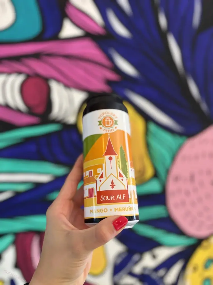 Topolský pivovar Sour ale Mango a Meruňka 500 ml
