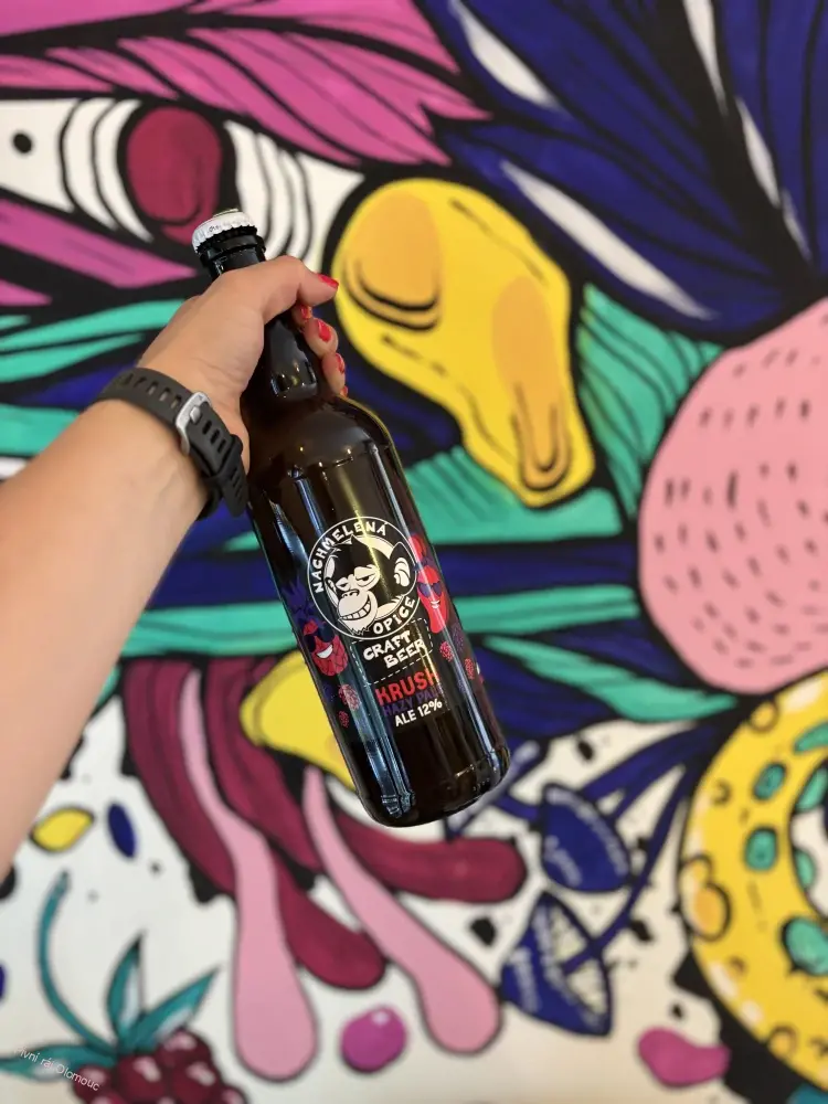 Nachmelená opice Krush Hazy Pale Ale 750 ml (sklo)