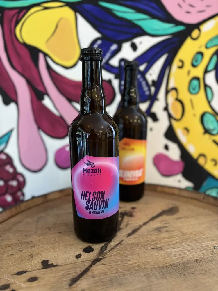 Mazák Nelson Sauvin Modern IPA 14° 750 ml (sklo)