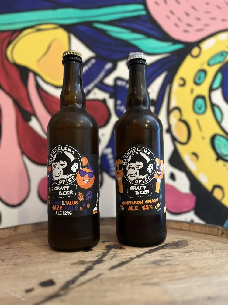 Nachmelená opice Nectaron hazy 13° 750 ml (sklo)