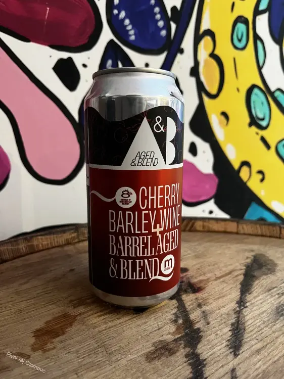 Maryensztadt Cherry Barley wine Barrel aged and blend. 440 ml