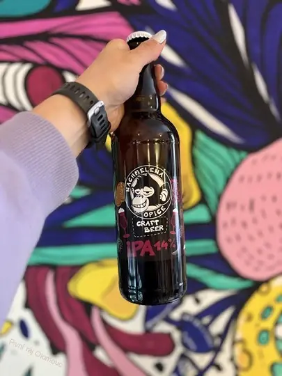 Nachmelená Opice IPA 14° 750 ml (sklo)
