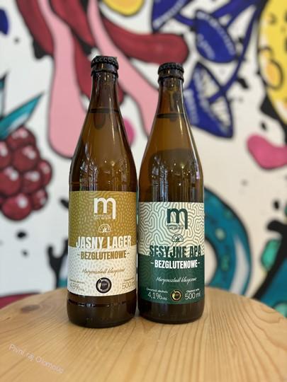 Maryensztadt Jasny lager bezglutenowe 500 ml (sklo)
