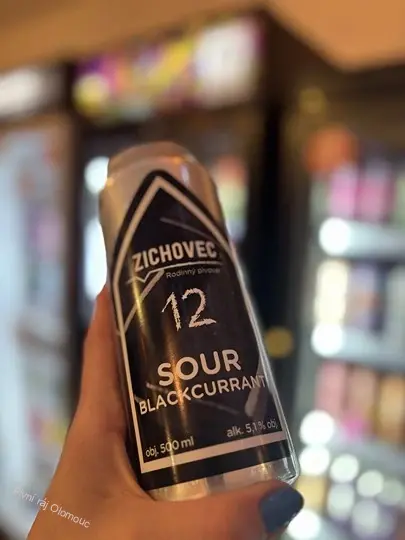 Zichovec Sour Blackcurrant 500 ml