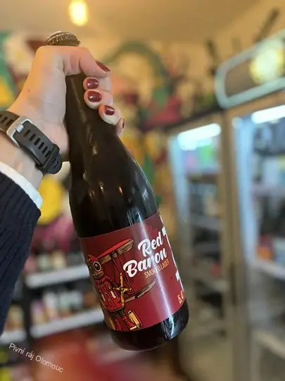 Clock Red Baron 750 ml