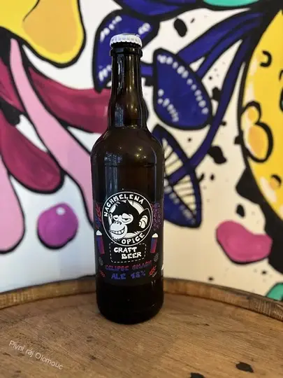 Nachmelená opice Eclipse smash ALE 13° 750 ml (sklo)