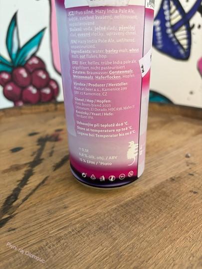 MadCat Pink Boots Hazy IPA 500 ml (plech)