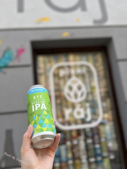 Clock No Idols! Rye IPA 500 ml (plech)