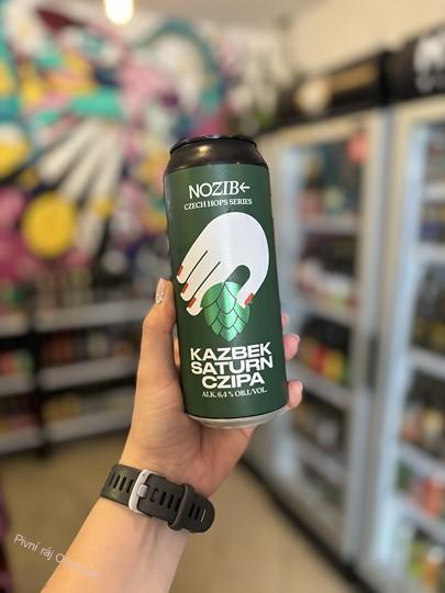 NOZIB Kazbek Saturn CzIPA 500 ml (plech)
