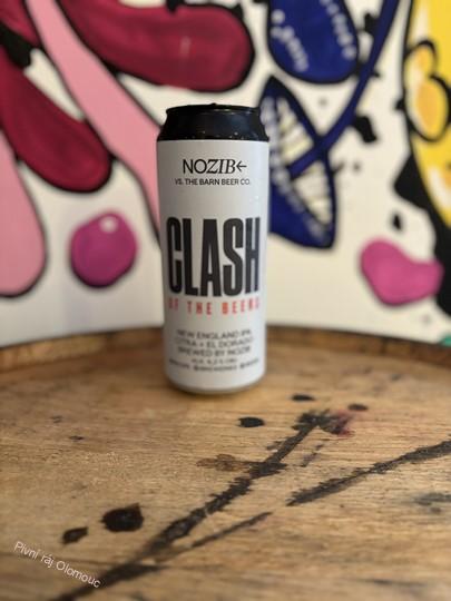 NOZIB The Barn Beer Co. Clash of the beer NEIPA 500 ml (plech)