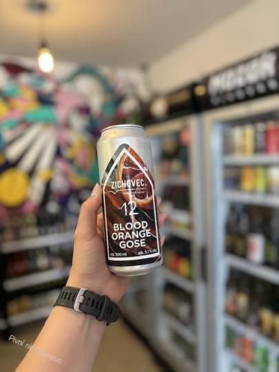 Zichovec Blood Orange Gose 500 ml (plech)