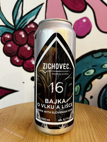 Zichovec Bajka o Vlku a Lišce 500 ml (plech)