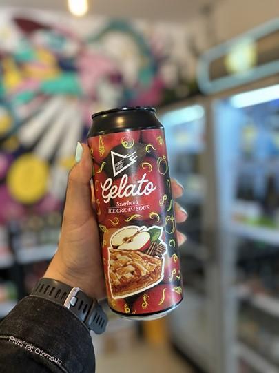 Funky Fluid Gelato Szarlotka No lactose 500 ml (plech)