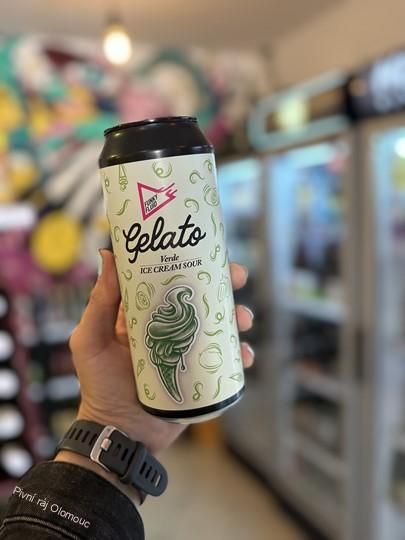 Funk Fluid Gelato Ice Cream Curuba, Banana, Passionfruit 500 ml (plech)