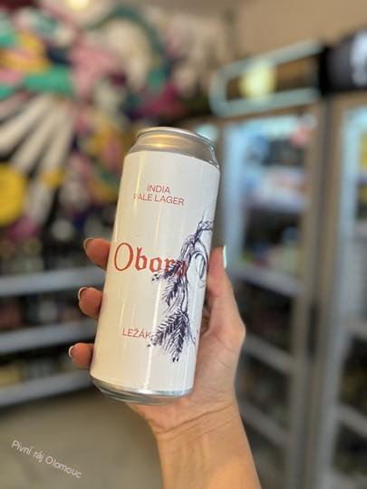 Obora India Pale Lager 500 ml (plech)