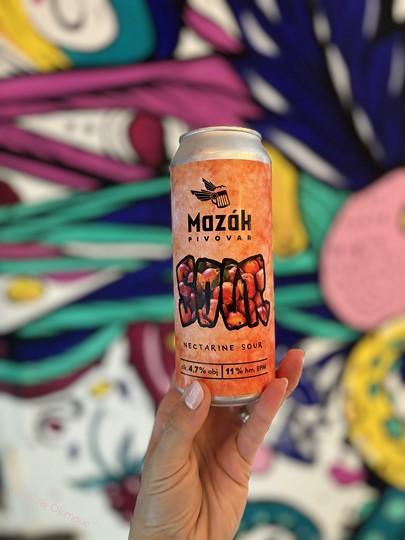 Mazák Nectarine Sour 500 ml